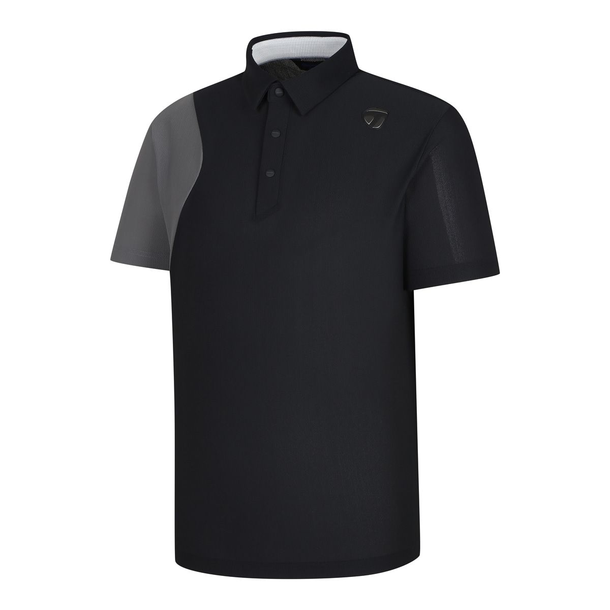 테일러메이드 어패럴(TAYLORMADE APPAREL) 26SS 남성 배색 카라 반팔 티셔츠 T8031T62241-199