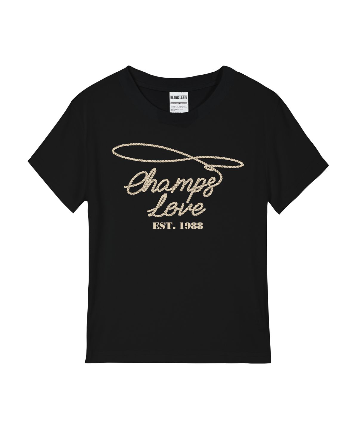 본챔스(BORN CHAMPS) [5 COLORS] WESTERN L&S 여성 스탠다드 반팔티셔츠
