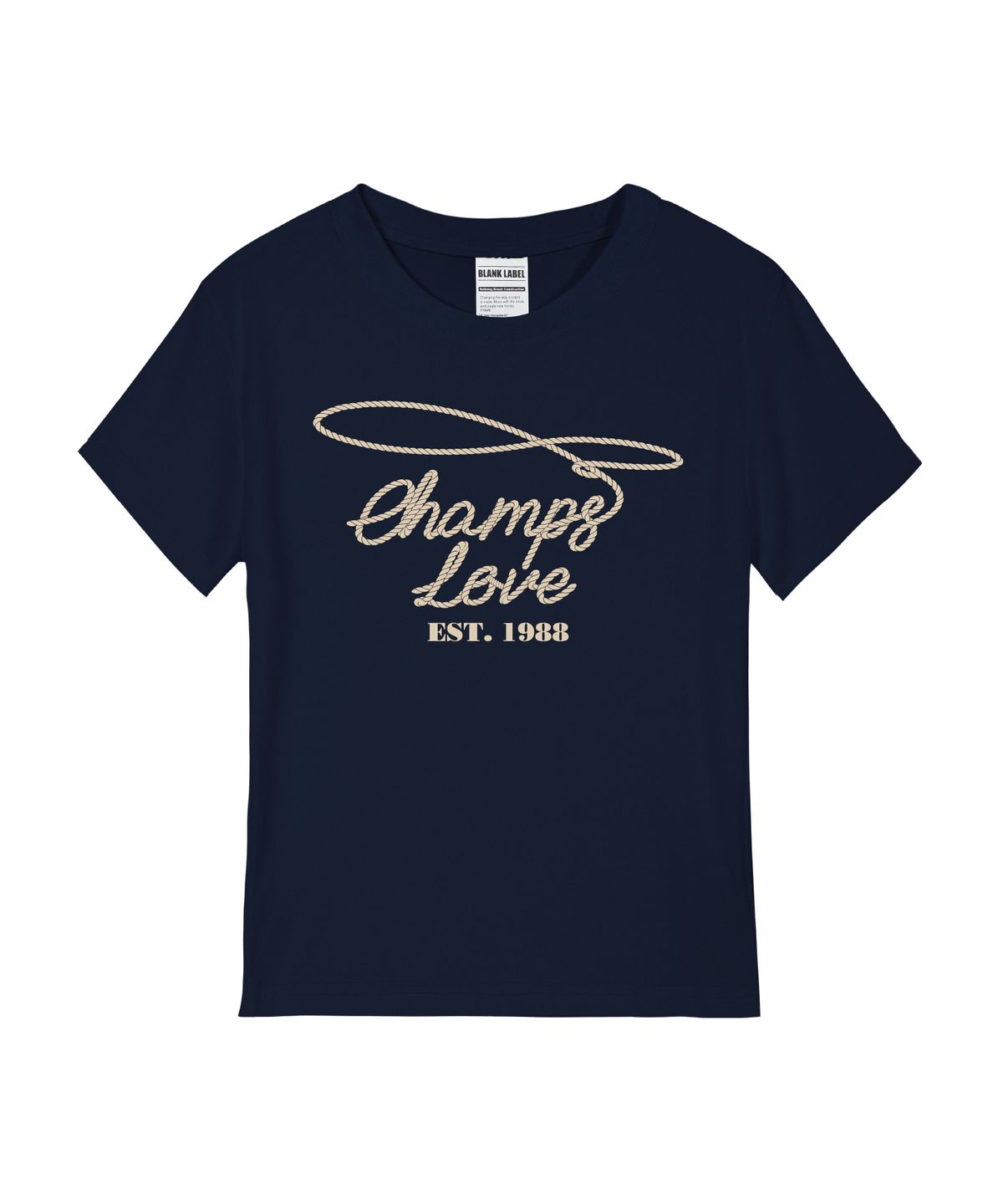 본챔스(BORN CHAMPS) [5 COLORS] WESTERN L&S 여성 스탠다드 반팔티셔츠