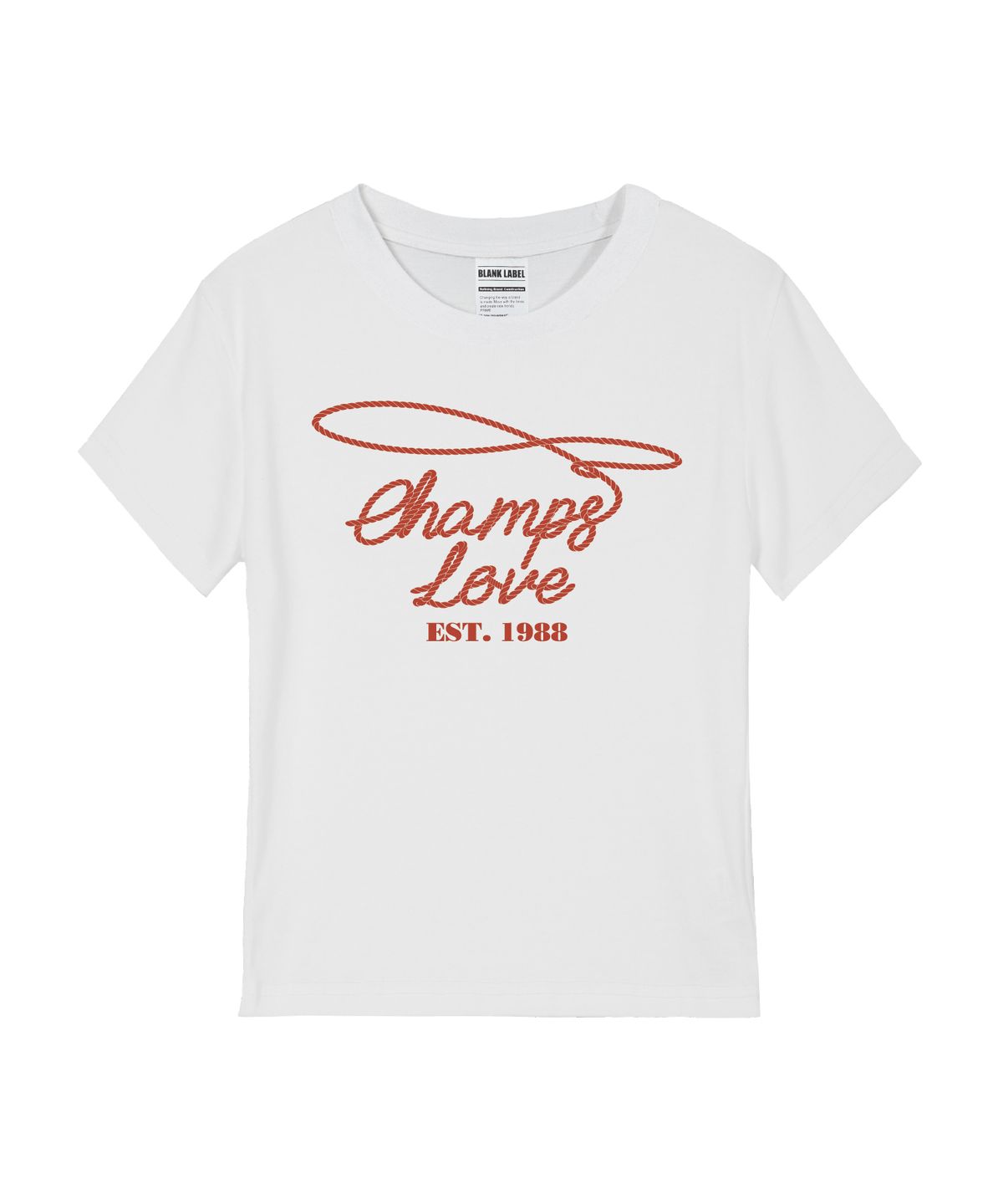 본챔스(BORN CHAMPS) [5 COLORS] WESTERN L&S 여성 스탠다드 반팔티셔츠