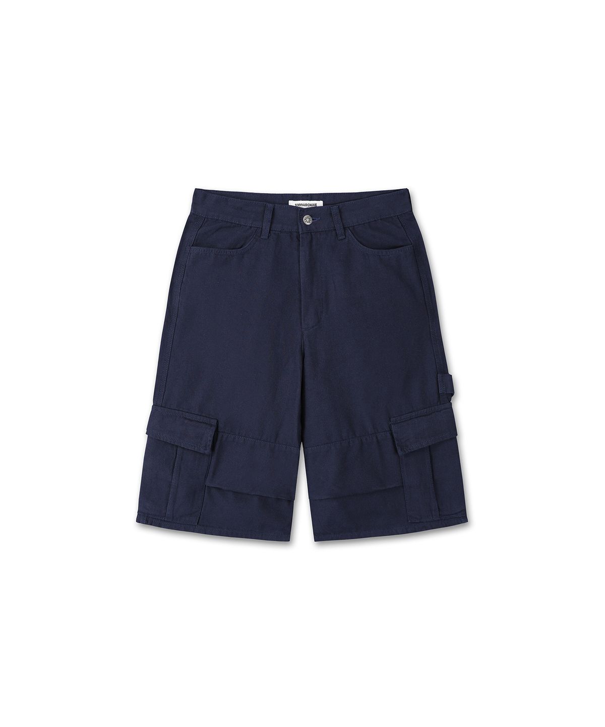 9999아카이브(9999ARCHIVE) Oblique Pocket Bermuda Cargo Pants