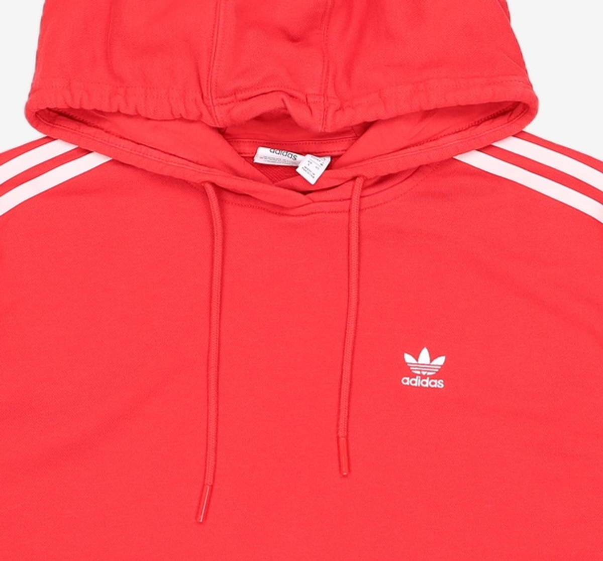 아디다스(ADIDAS) 3S 숏 후디 - 레드 / IN8387 S