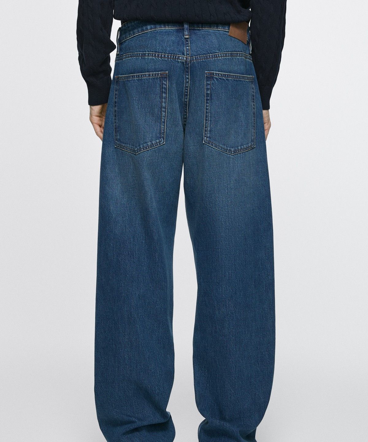 마시모두띠(MASSIMO DUTTI) 슬림 크롭핏 진
