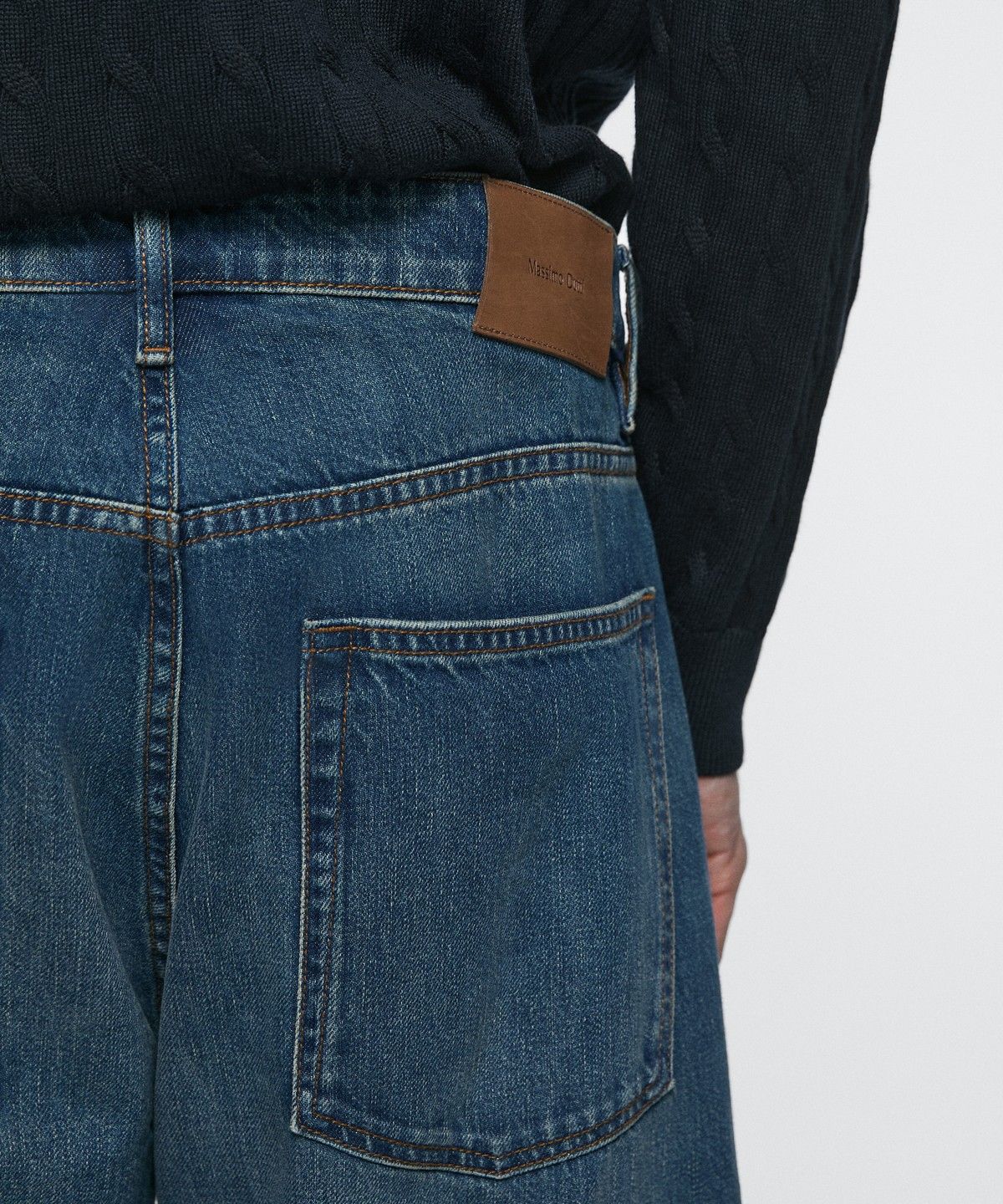 마시모두띠(MASSIMO DUTTI) 슬림 크롭핏 진