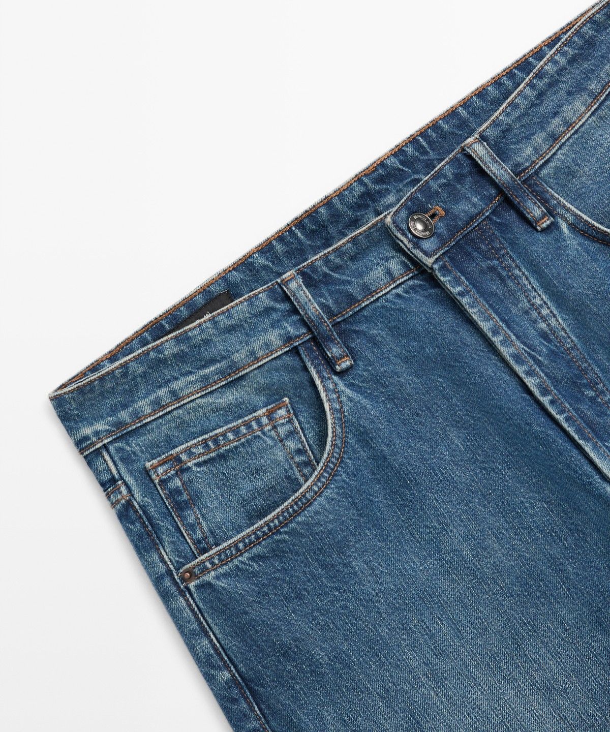 마시모두띠(MASSIMO DUTTI) 슬림 크롭핏 진