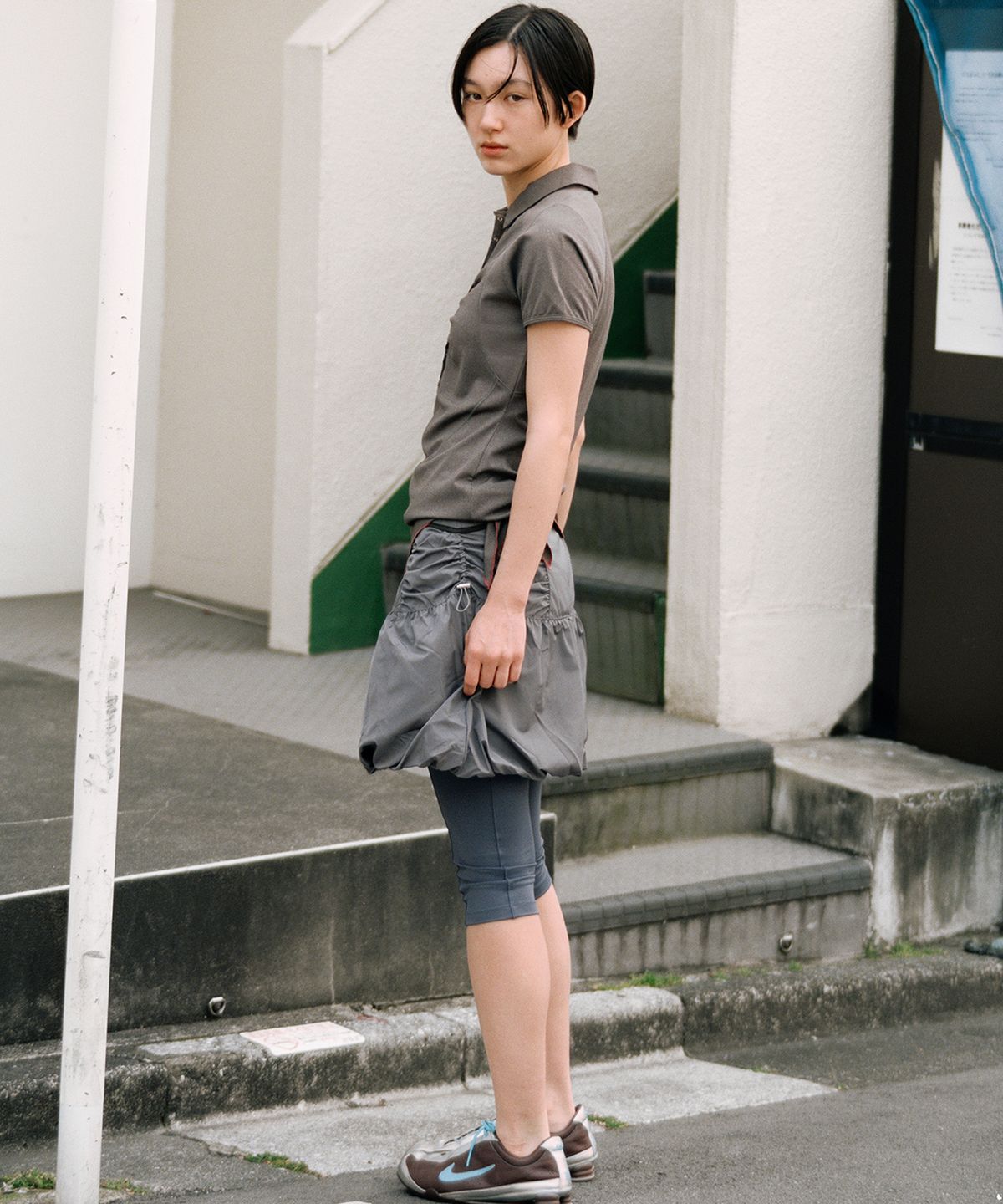 썬러브투어(SUNLOVETOUR) W DryMix Polo Grey