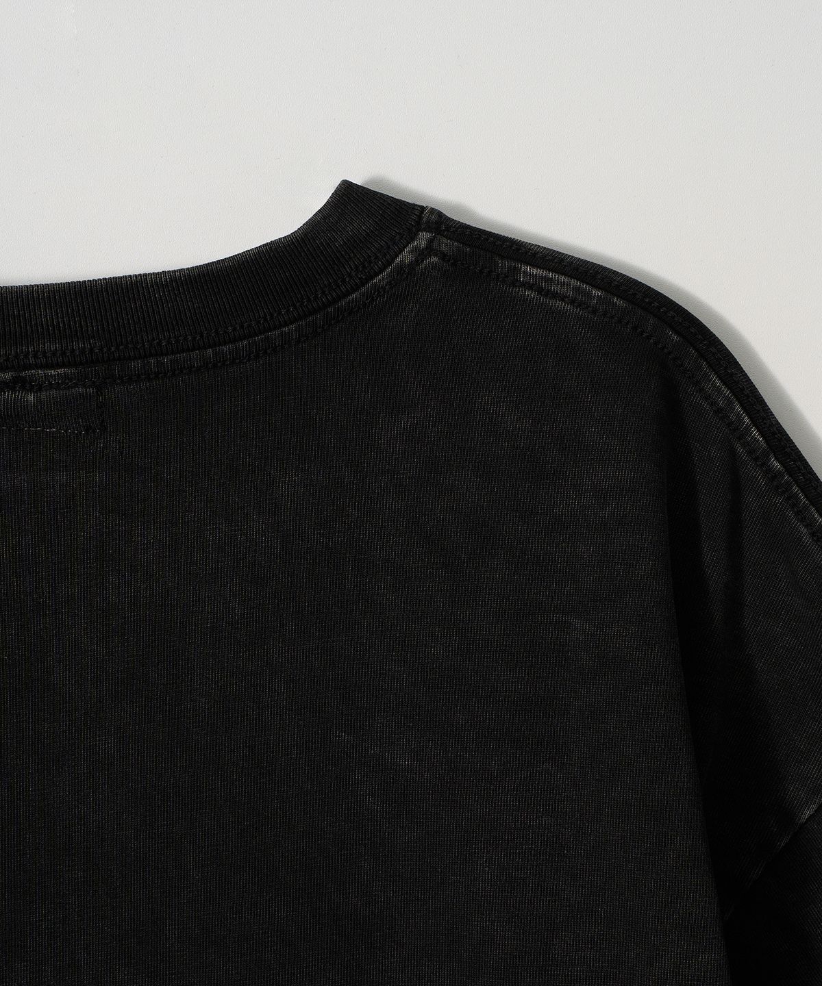 조질롱(JOJILONG) [2PACK] JN104 Aged T-Shirt - COAL DUST
