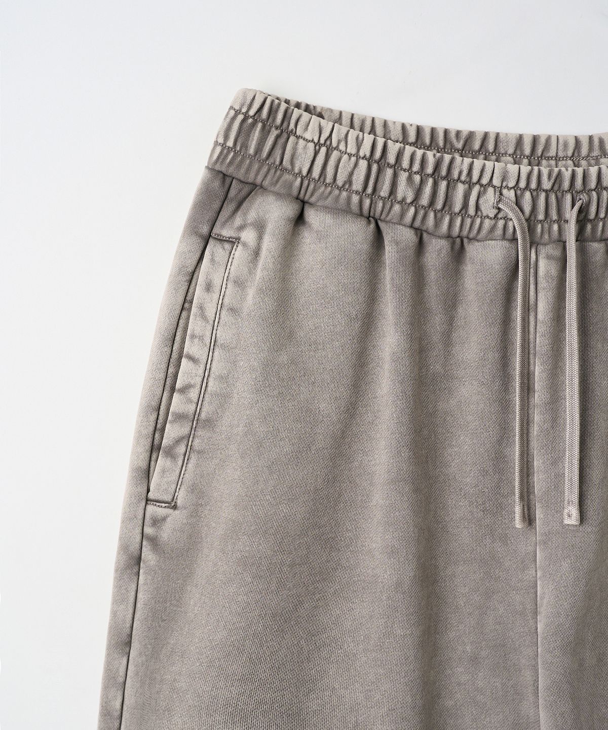 조질롱(JOJILONG) JN093 Aged Sweat Pants - ASH BEIGE