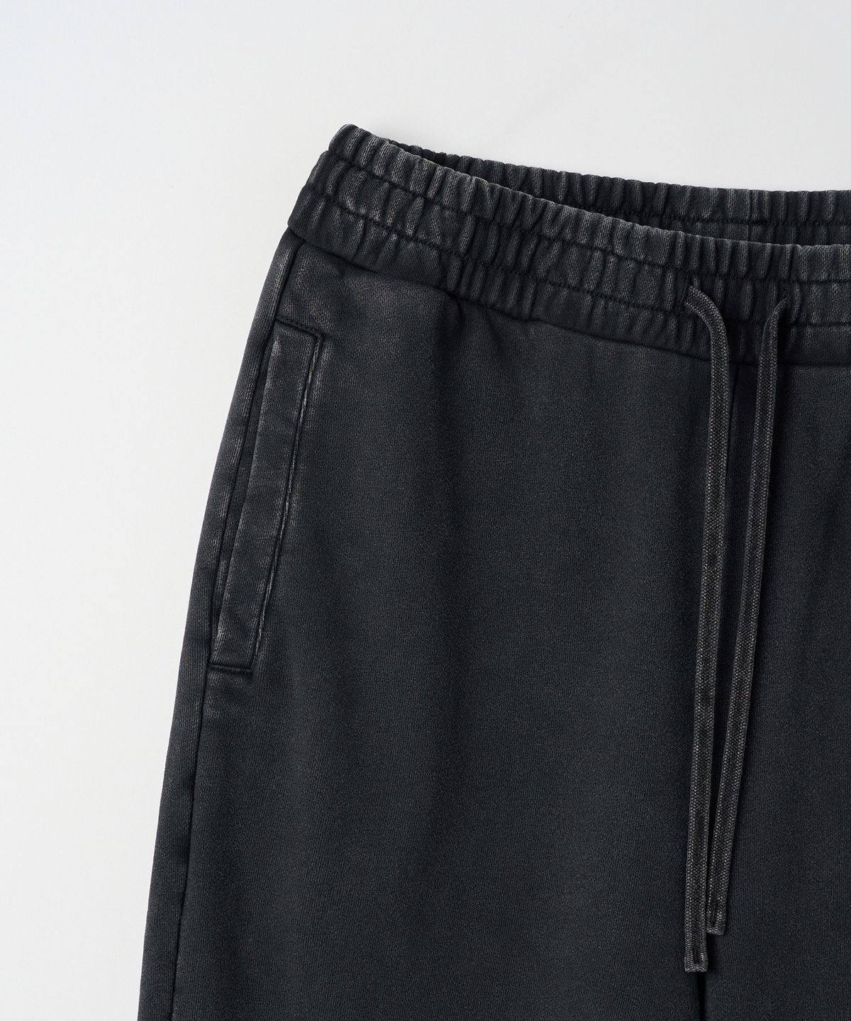 조질롱(JOJILONG) JN093 Aged Sweat Pants - FADED BLACK