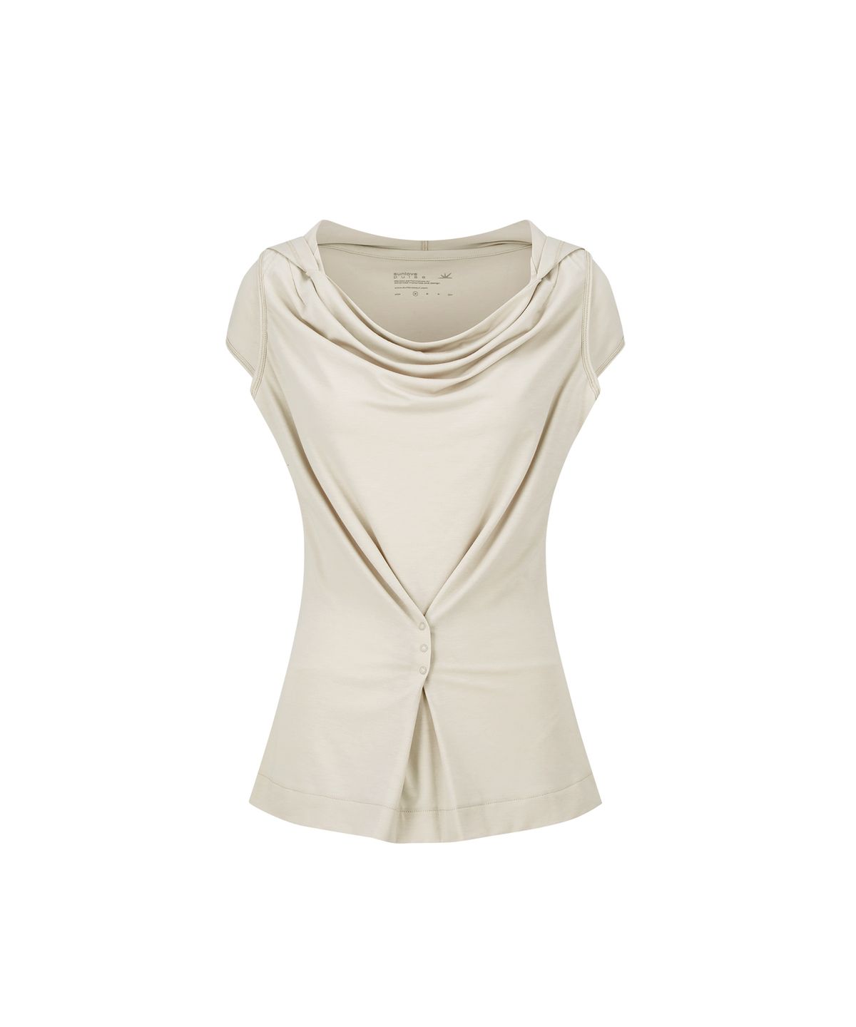 썬러브투어(SUNLOVETOUR) W Polartec® Delta™ FlexAir Hooded Tee Stone