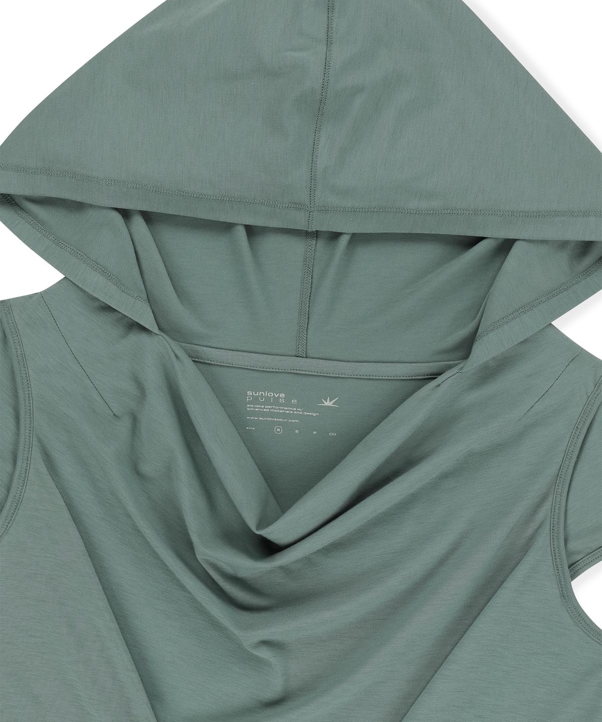 썬러브투어(SUNLOVETOUR) W Polartec® Delta™ FlexAir Hooded Tee Green