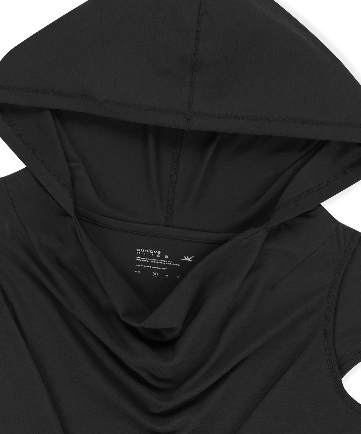 썬러브투어(SUNLOVETOUR) W Polartec® Delta™ FlexAir Hooded Tee Black