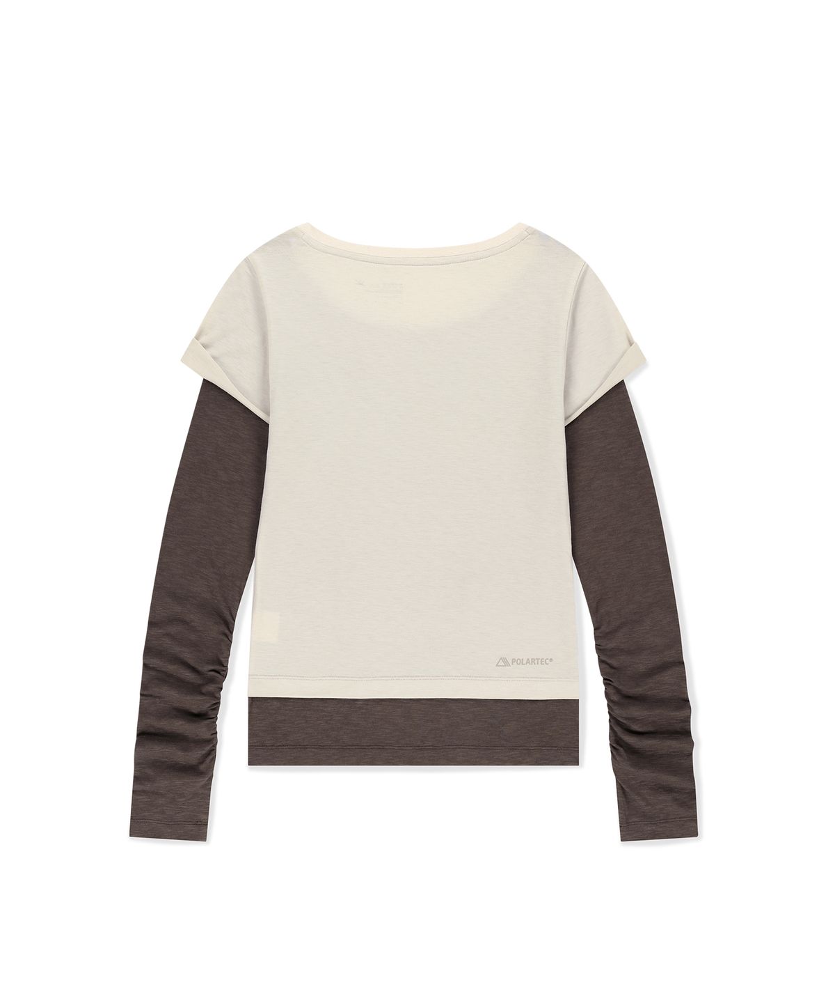 썬러브투어(SUNLOVETOUR) W Polartec® Delta™ FlexAir Layered LS Tee Stone
