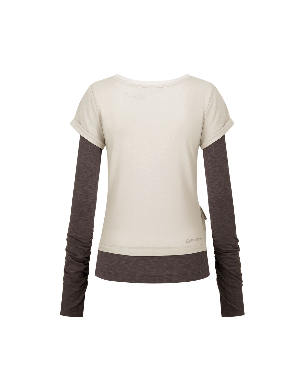 썬러브투어(SUNLOVETOUR) W Polartec® Delta™ FlexAir Layered LS Tee Stone