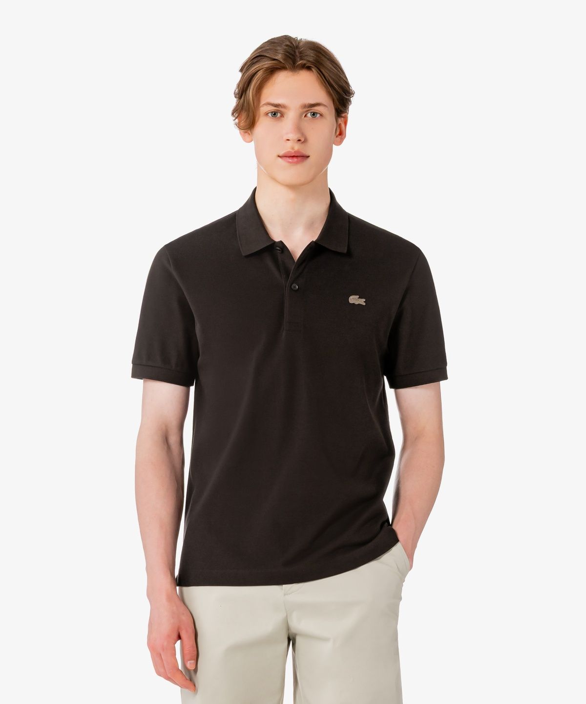 라코스테(LACOSTE) 남성 컬러 크록 반팔 폴로 셔츠 PH562E-56G 3LA
