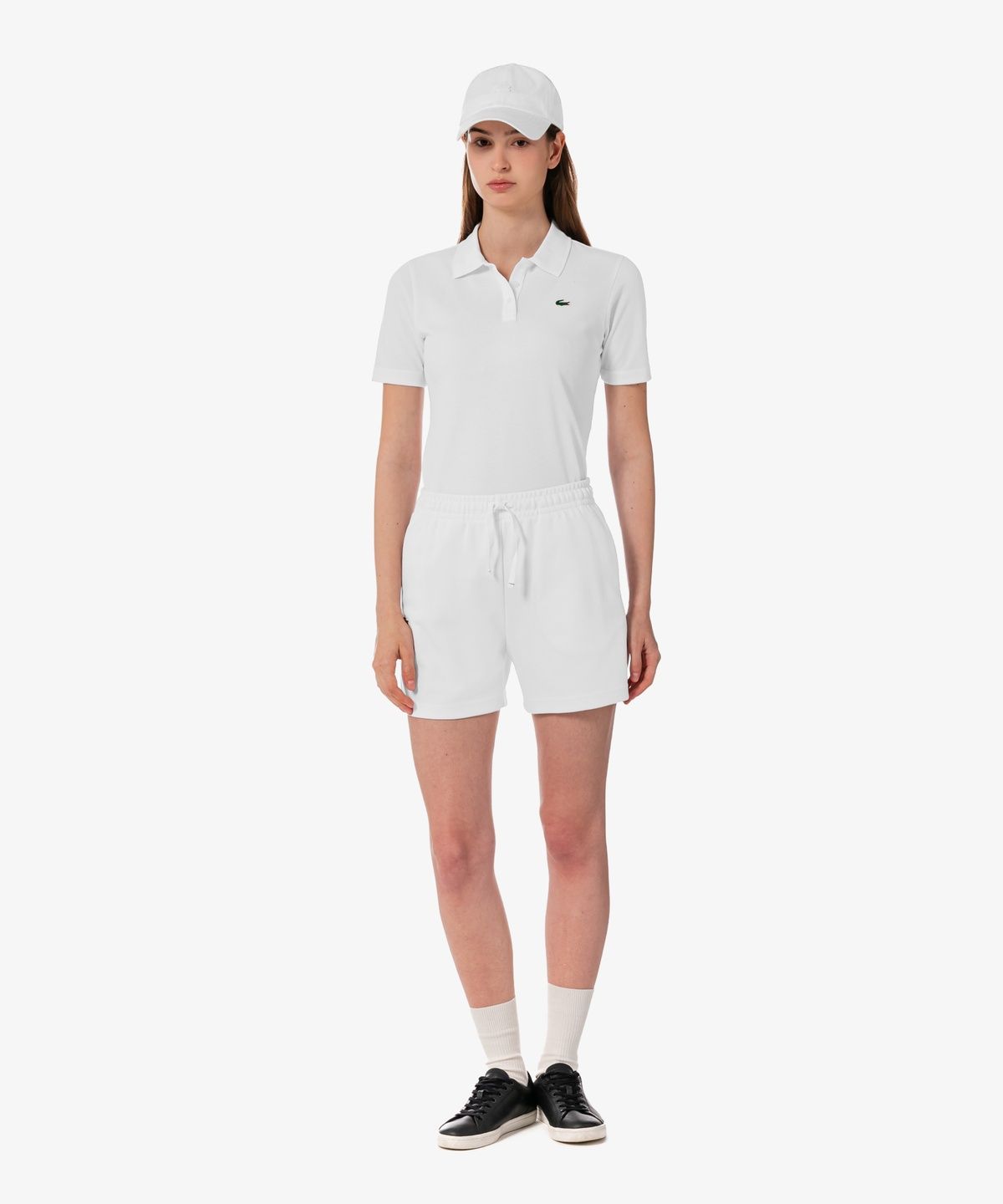 라코스테(LACOSTE) 여성 골프 베이직 반팔 폴로 PF965E-56G 001