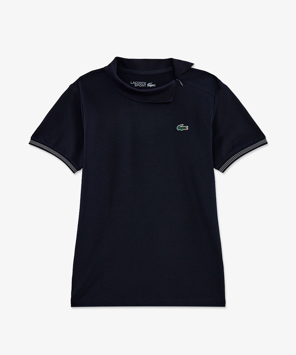 라코스테(LACOSTE) 여성 테니스 대각선 지퍼 카라 폴로 셔츠 PF951E-56G HDE