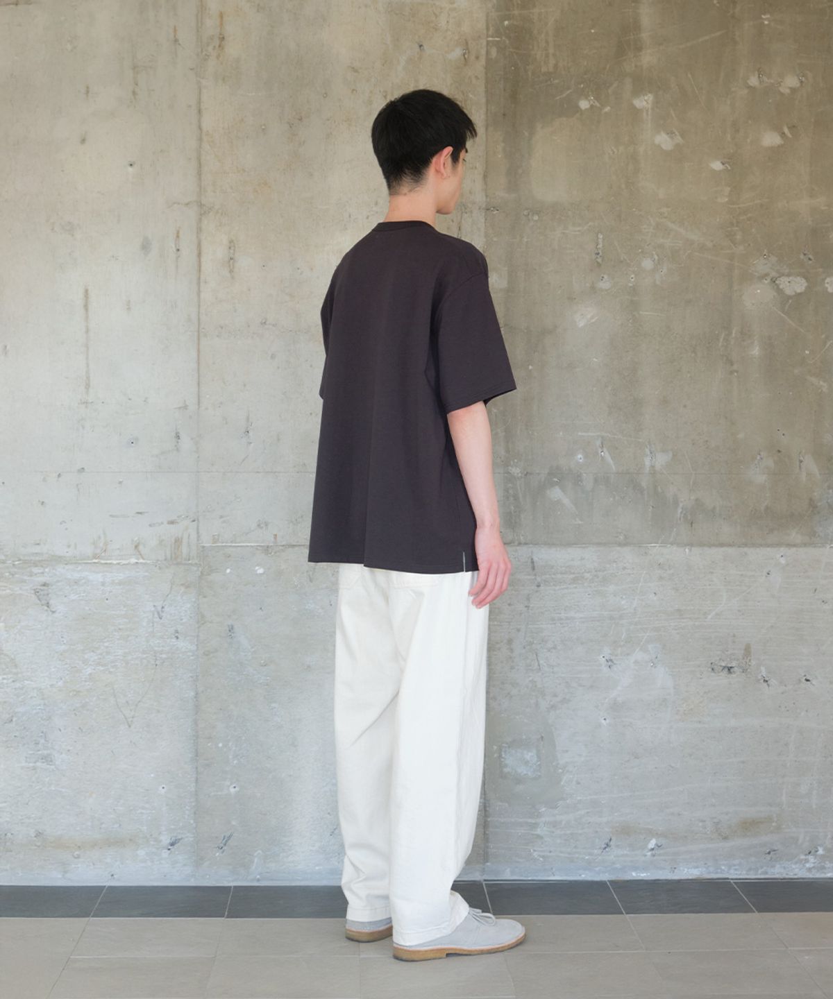 홀리선(HORLISUN) Lawrence Short Embroidery T-shirt - Native American Black