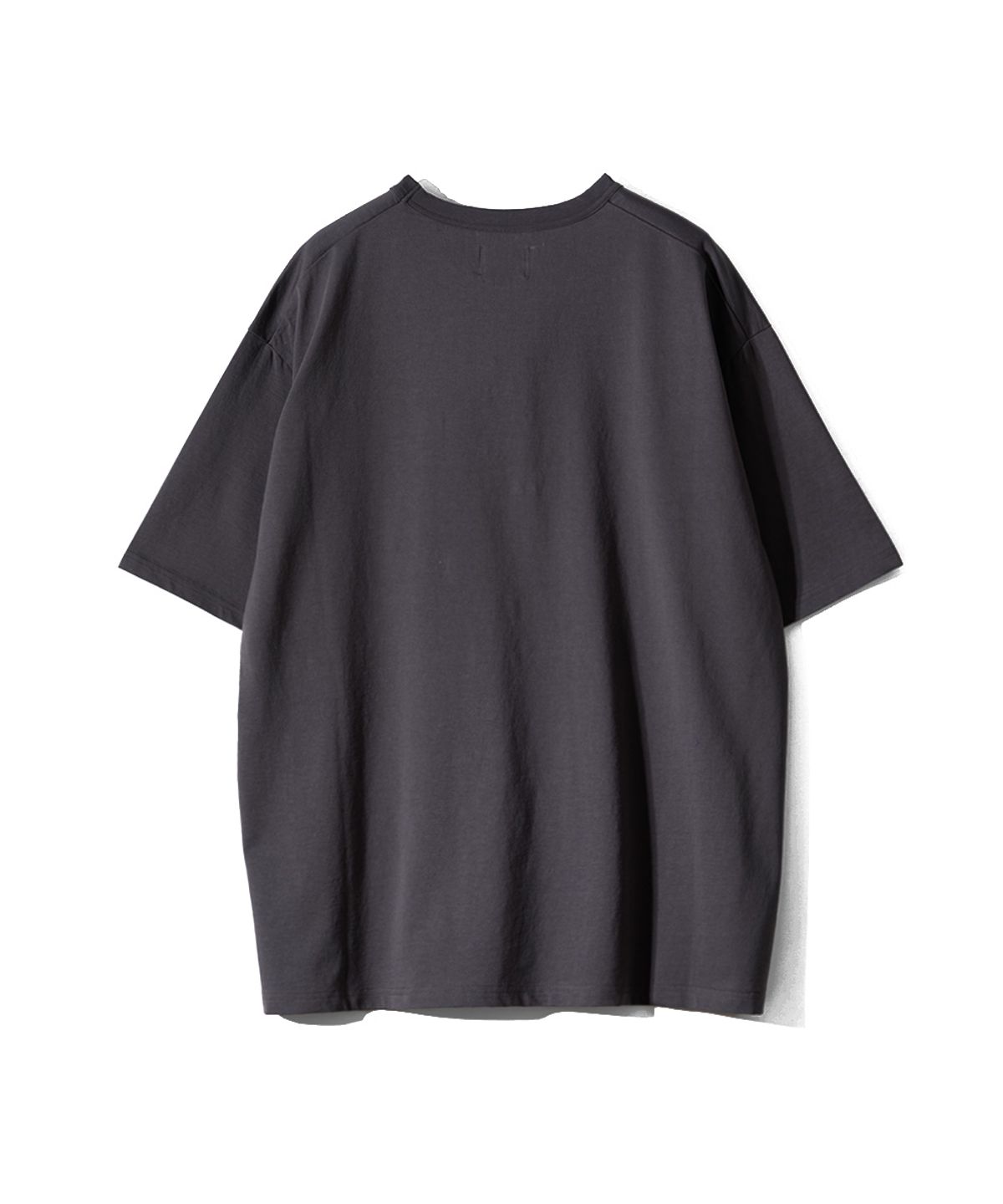 홀리선(HORLISUN) Lawrence Short Embroidery T-shirt - Native American Charcoal