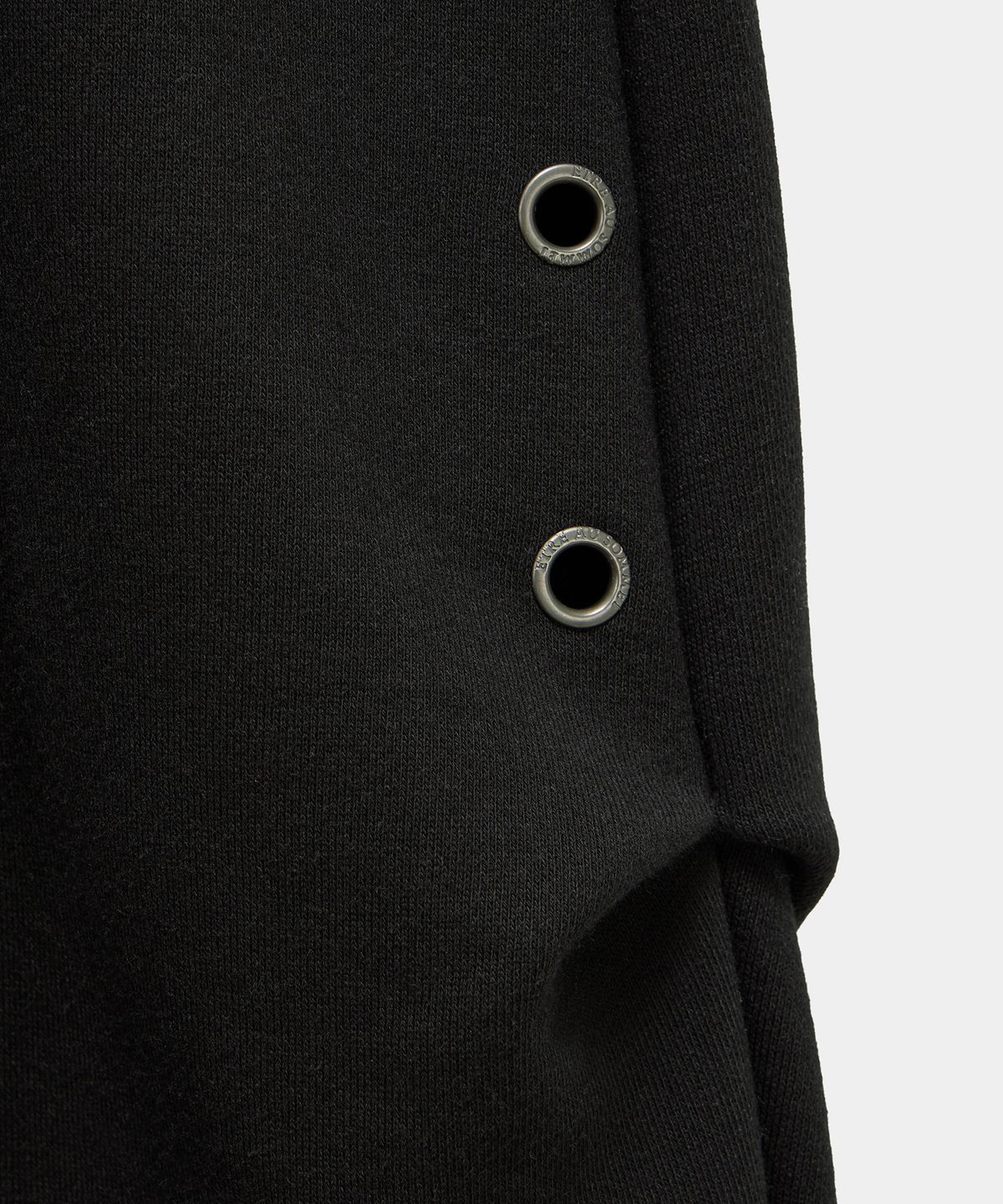 에트오소메(ETRE AU SOMMET) Double Rib Pintuck Training Pants (Black)