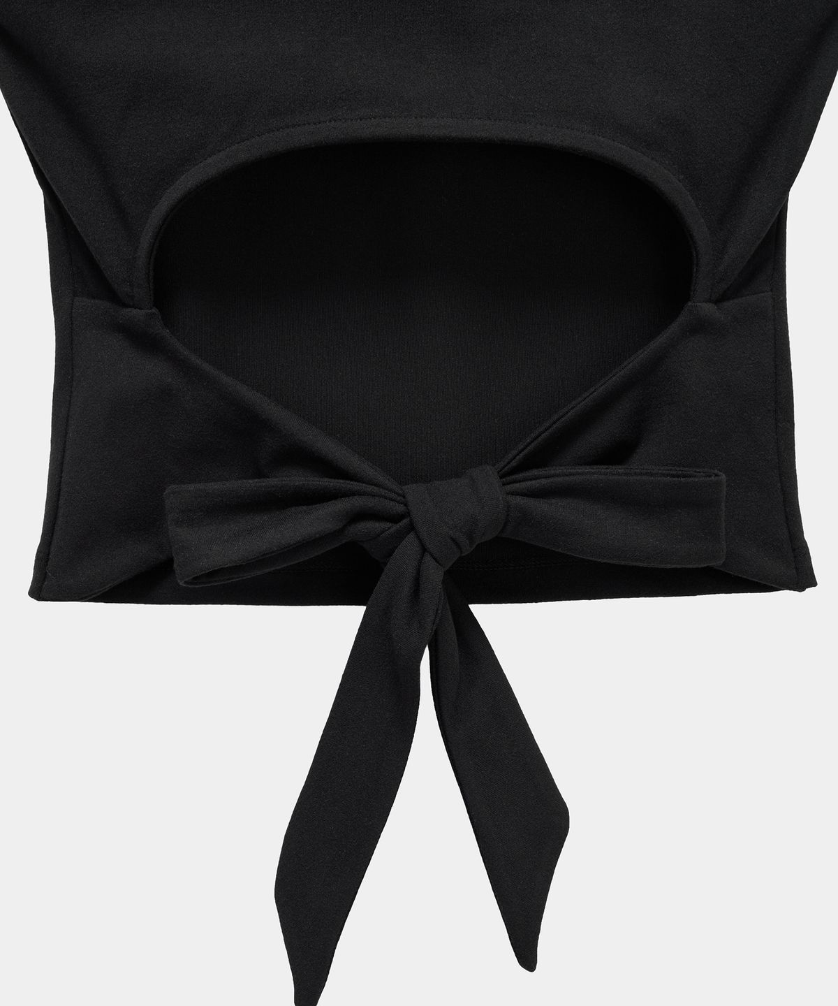에트오소메(ETRE AU SOMMET) Halter Back Circle Corset Collar Sleeve (Black)