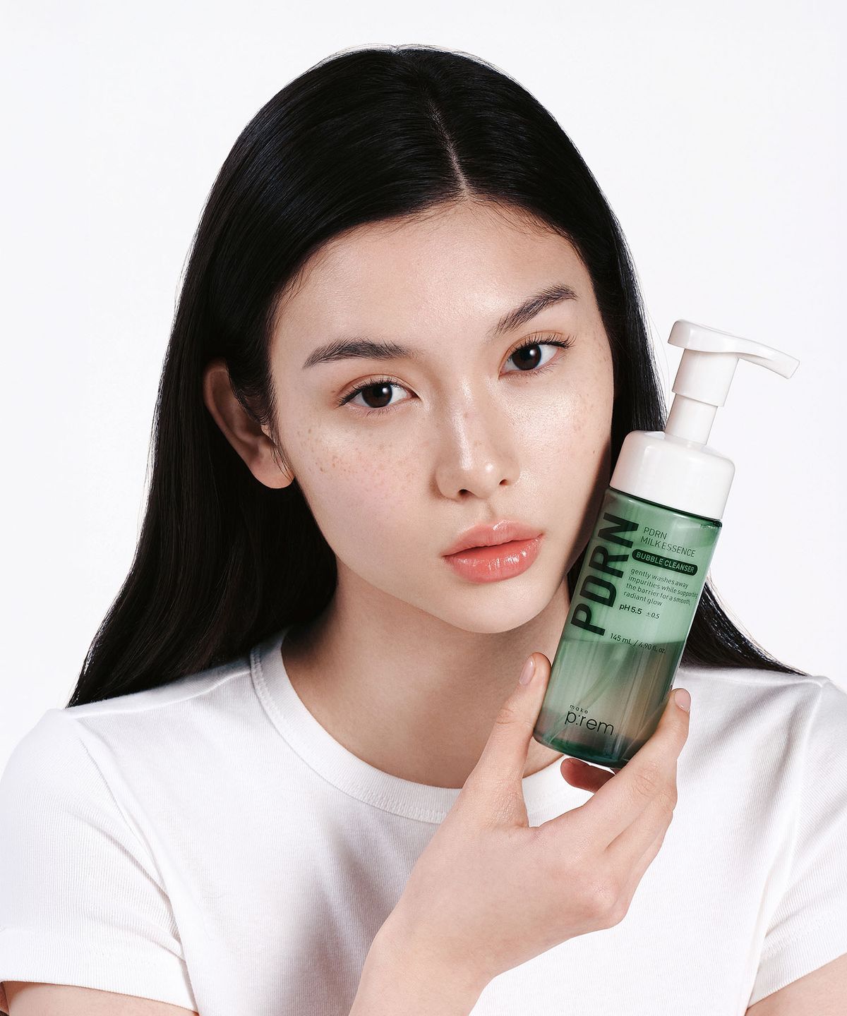 메이크프렘(MAKEPREM) PDRN 피디알엔 밀크 버블 폼클렌저 145ml