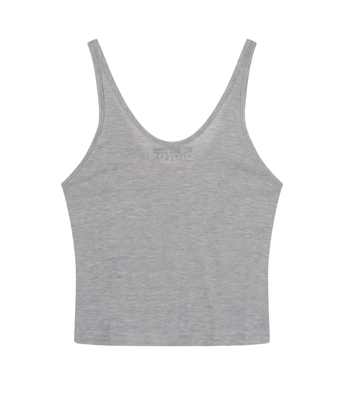 라라폭스(LALAFOX) 라라폭스X초감각 LAYERD SEE THROUGH SLEEVELESS GREY BS2CV013