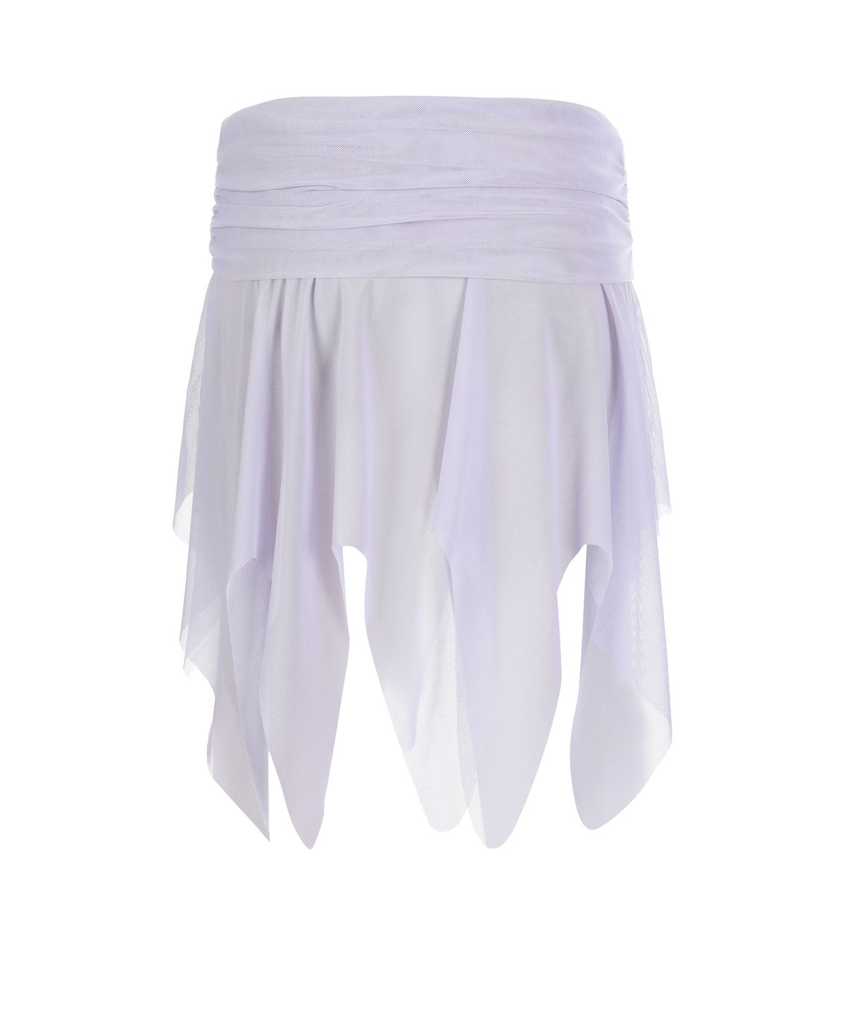 라라폭스(LALAFOX) 라라폭스X초감각 LAYERED SEE THROUGH SKIRT  LAVENDER BS2WS004