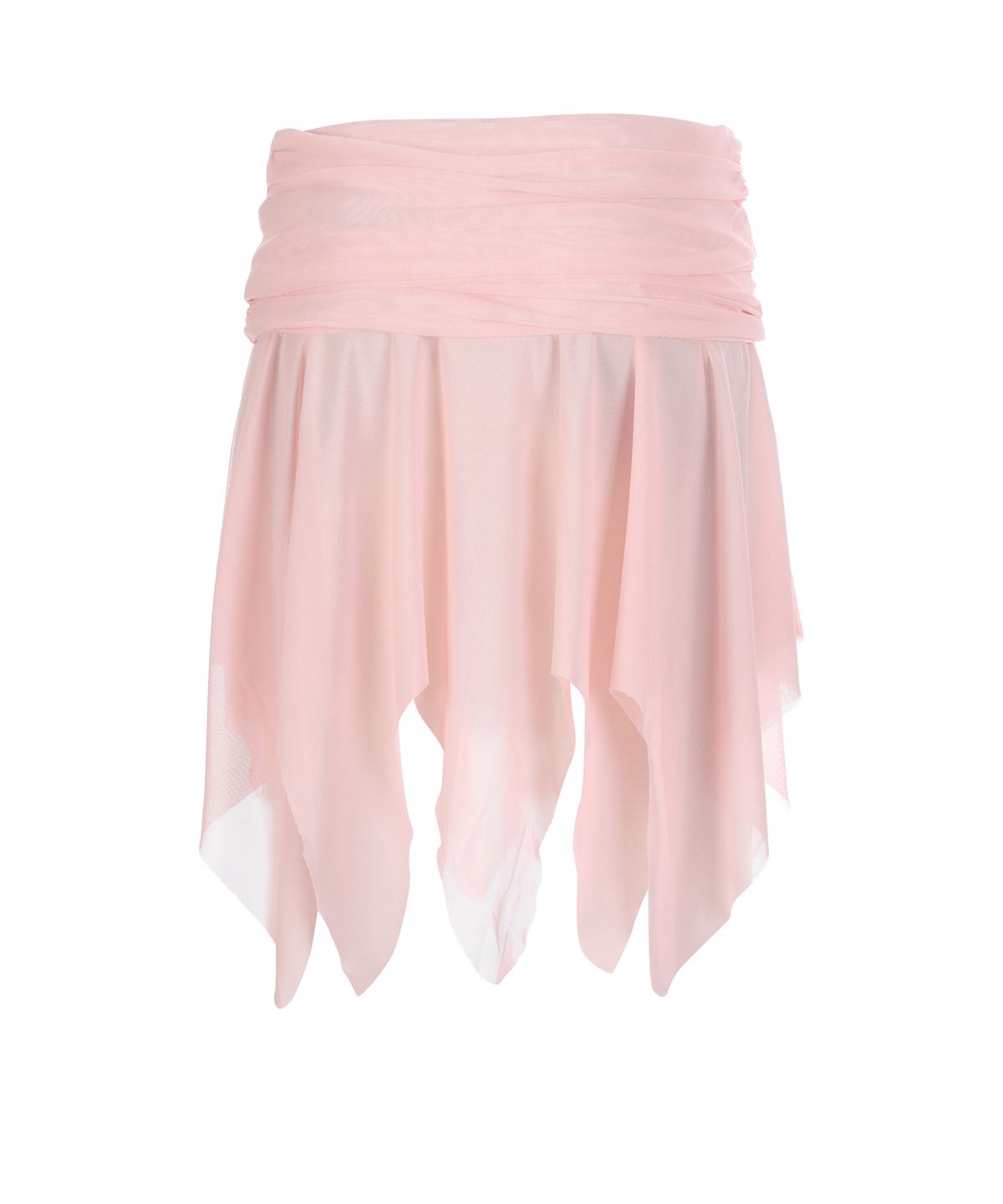 라라폭스(LALAFOX) 라라폭스X초감각 LAYERED SEE THROUGH SKIRT PINK BS2WS003
