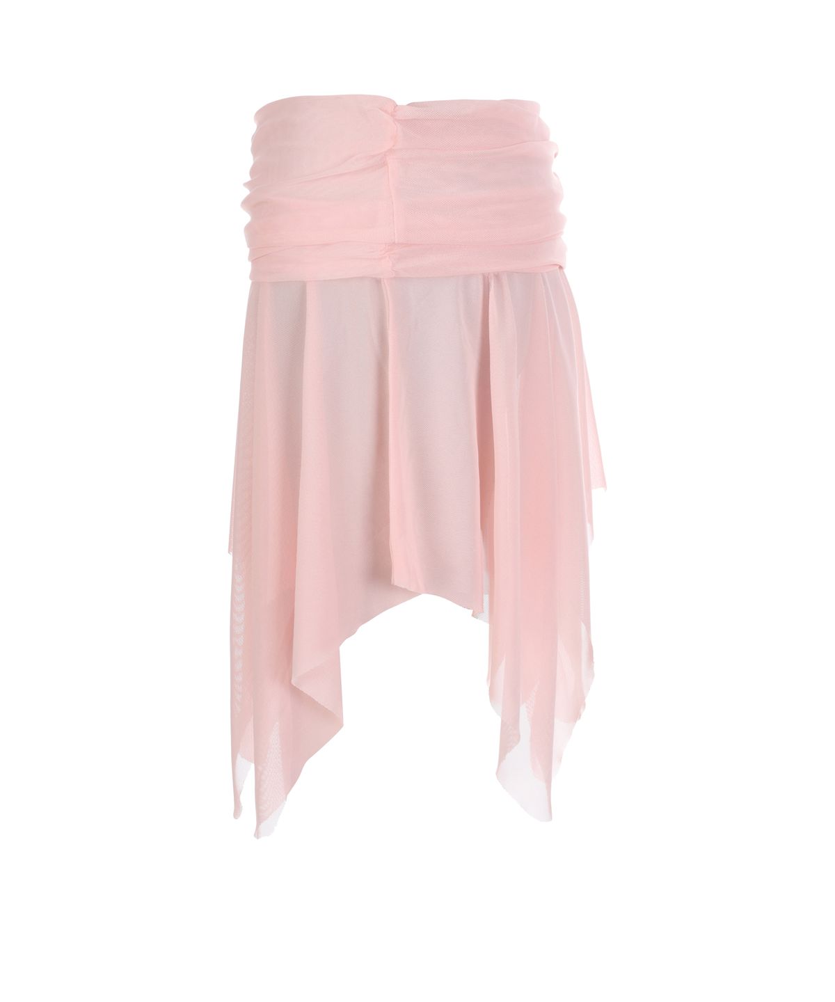 라라폭스(LALAFOX) 라라폭스X초감각 LAYERED SEE THROUGH SKIRT PINK BS2WS003