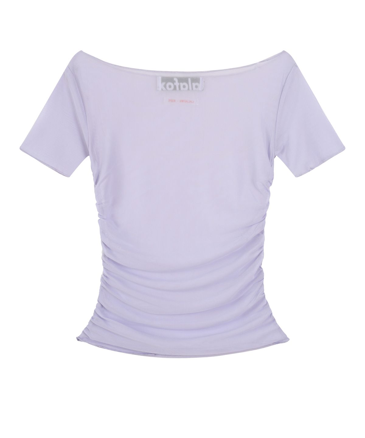 라라폭스(LALAFOX) 라라폭스X초감각 LAYERED SEE THROUGH OFF SHOULDER TOP LAVENDER BS2CH029