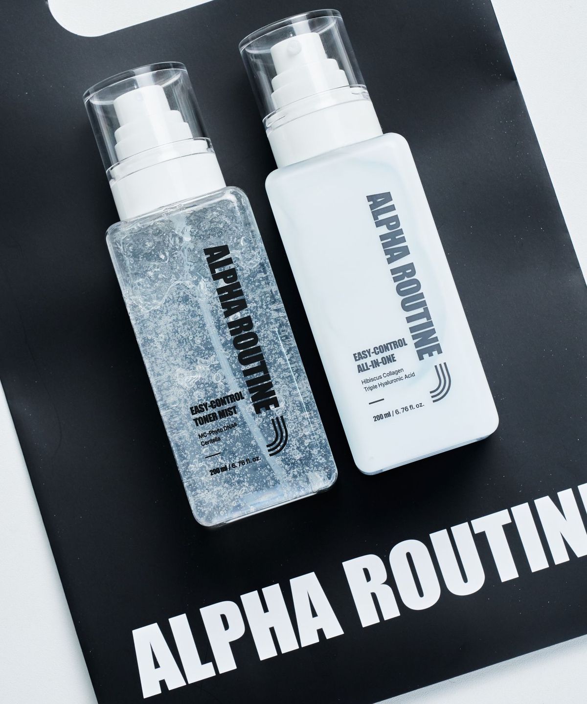 알파루틴(ALPHAROUTINE) 이지컨트롤 Basic 듀오 세트 (토너미스트+올인원) +쇼핑백