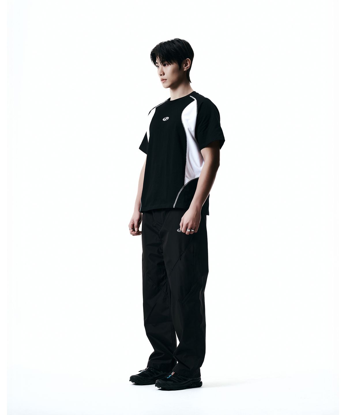 현피트(HYUNFIT) NLB BIG LOGO T-SHIRT-[BLACK]