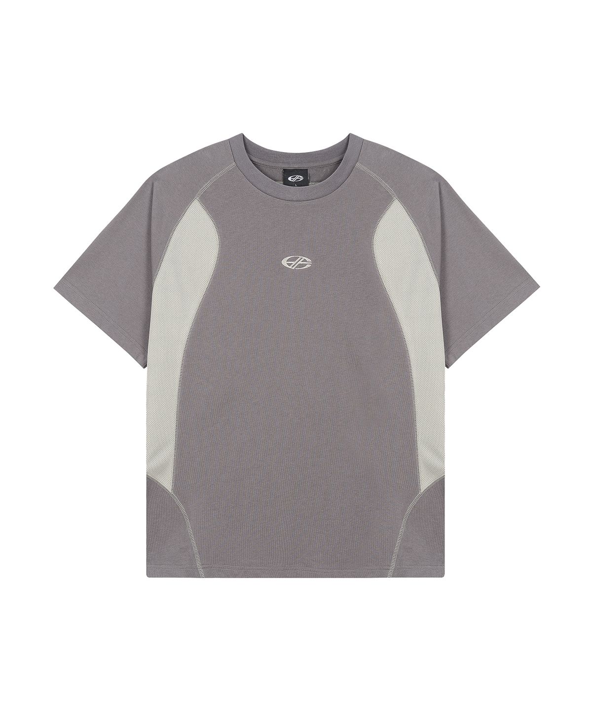 현피트(HYUNFIT) NLB BIG LOGO T-SHIRT-[GRAY]