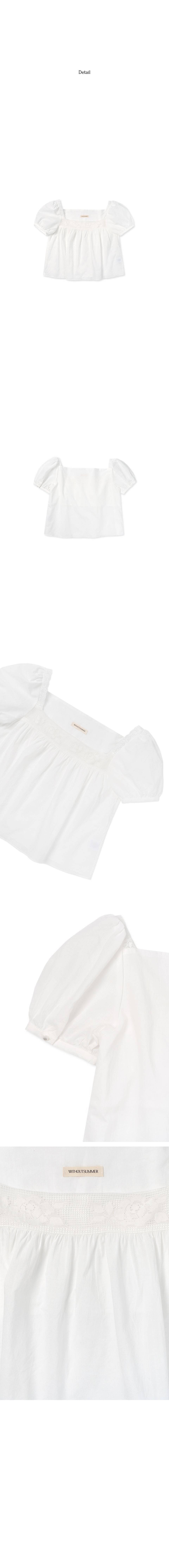 MUSINSA | WITHOUT SUMMER Rose Square Blouse