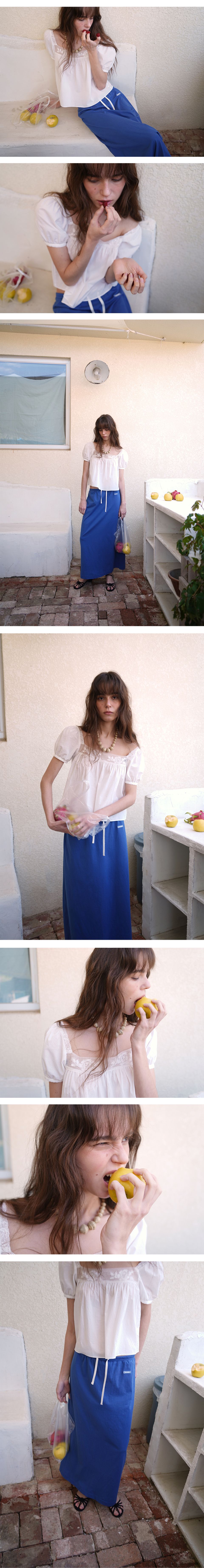 MUSINSA | WITHOUT SUMMER Rose Square Blouse