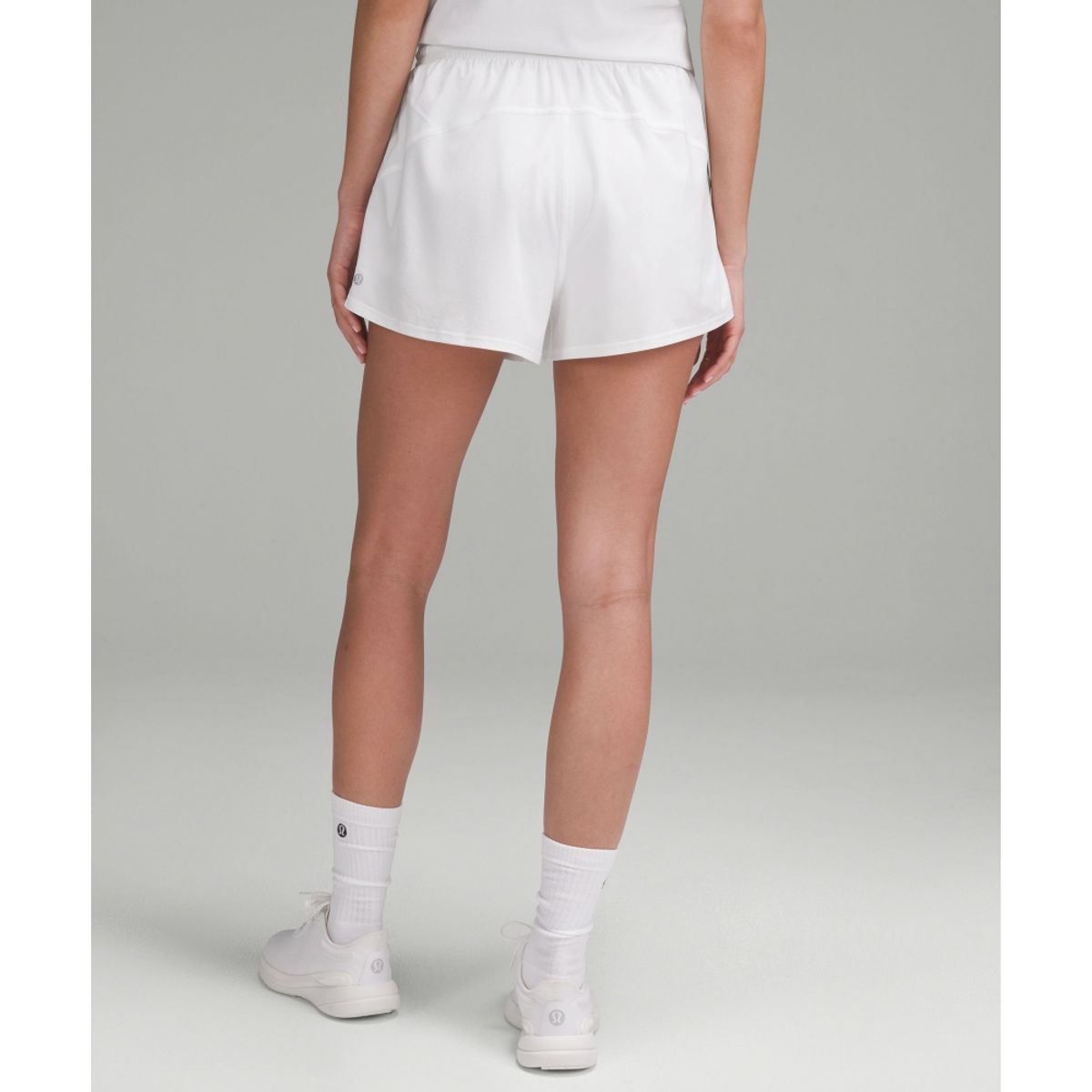 룰루레몬(LULULEMON) 코트 라이벌 하이라이즈 쇼츠 3inch  WHWH