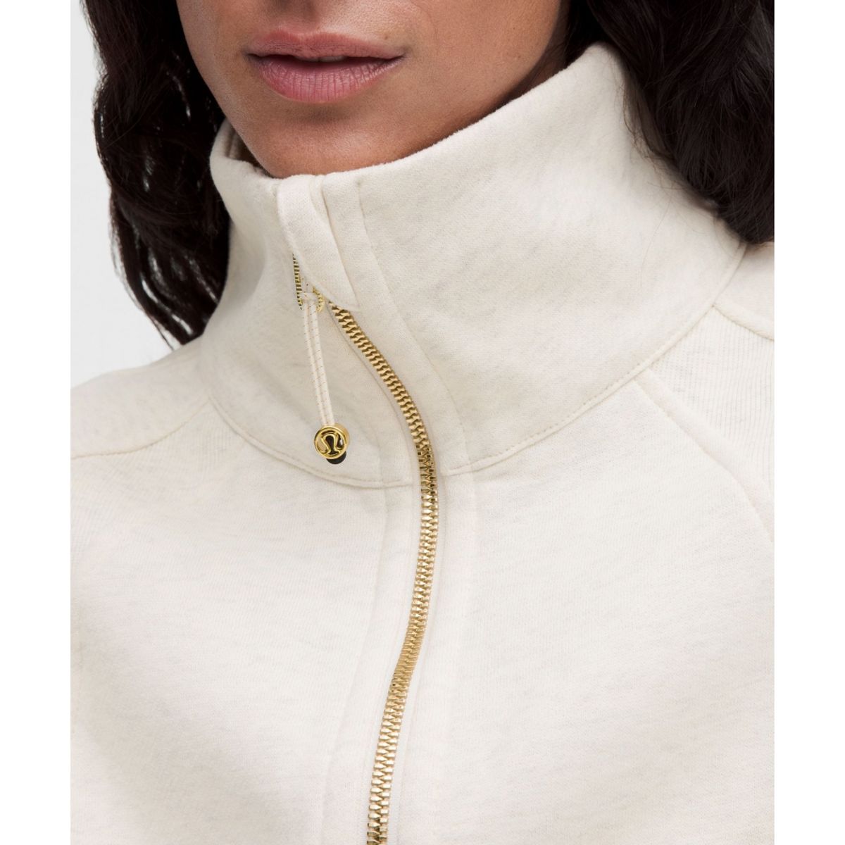 룰루레몬(LULULEMON) 스쿠바 오버사이즈드 퍼넬넥 하프집  HRLI GOLD