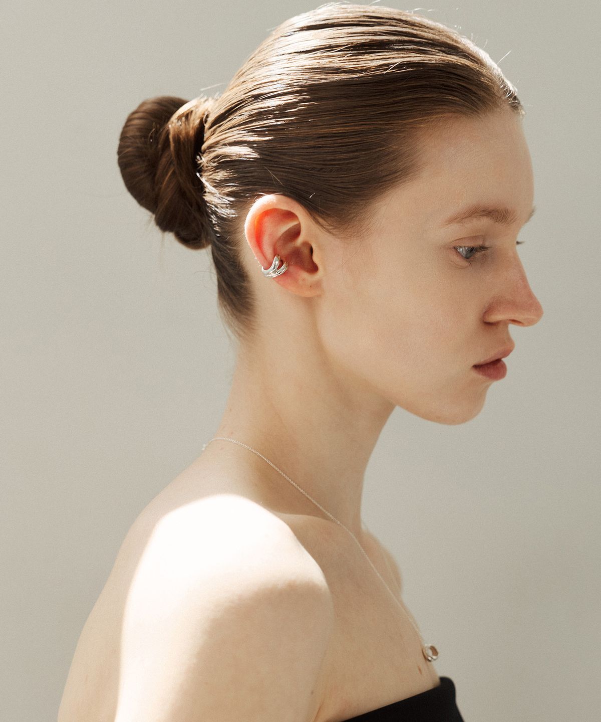 티에르노(TIERNO) E.011/LAYERED EAR CUFF