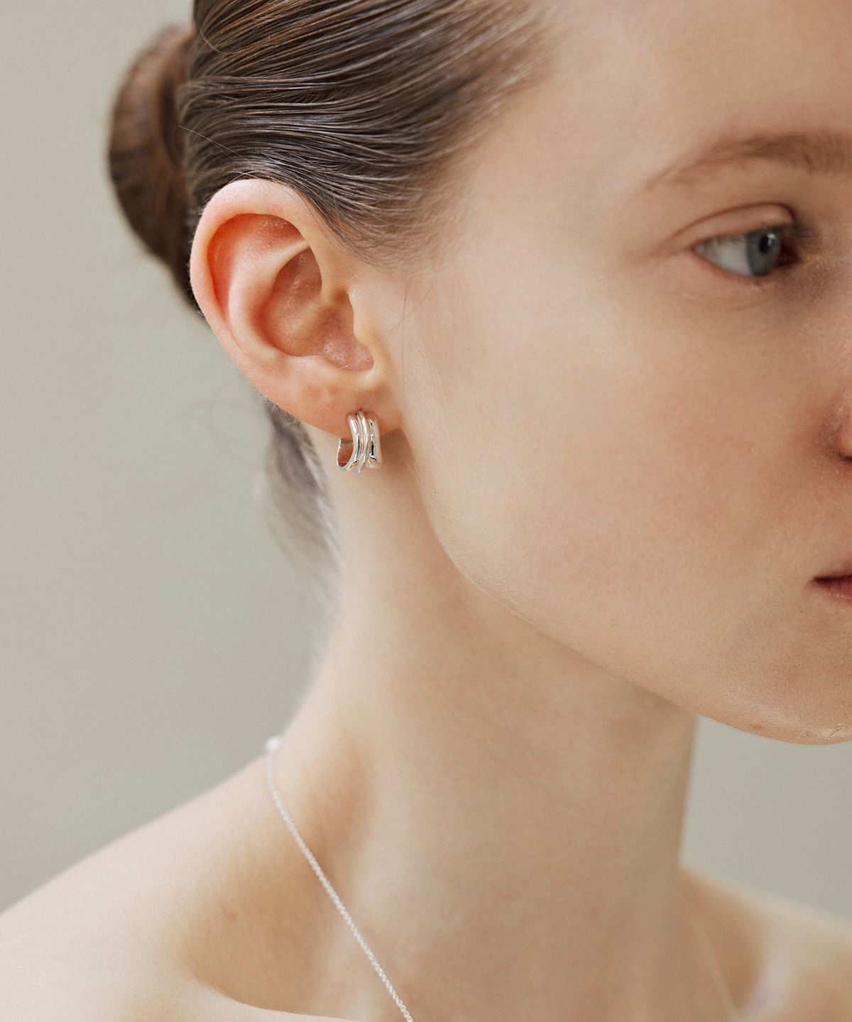 티에르노(TIERNO) E.010/LAYERED EARRING