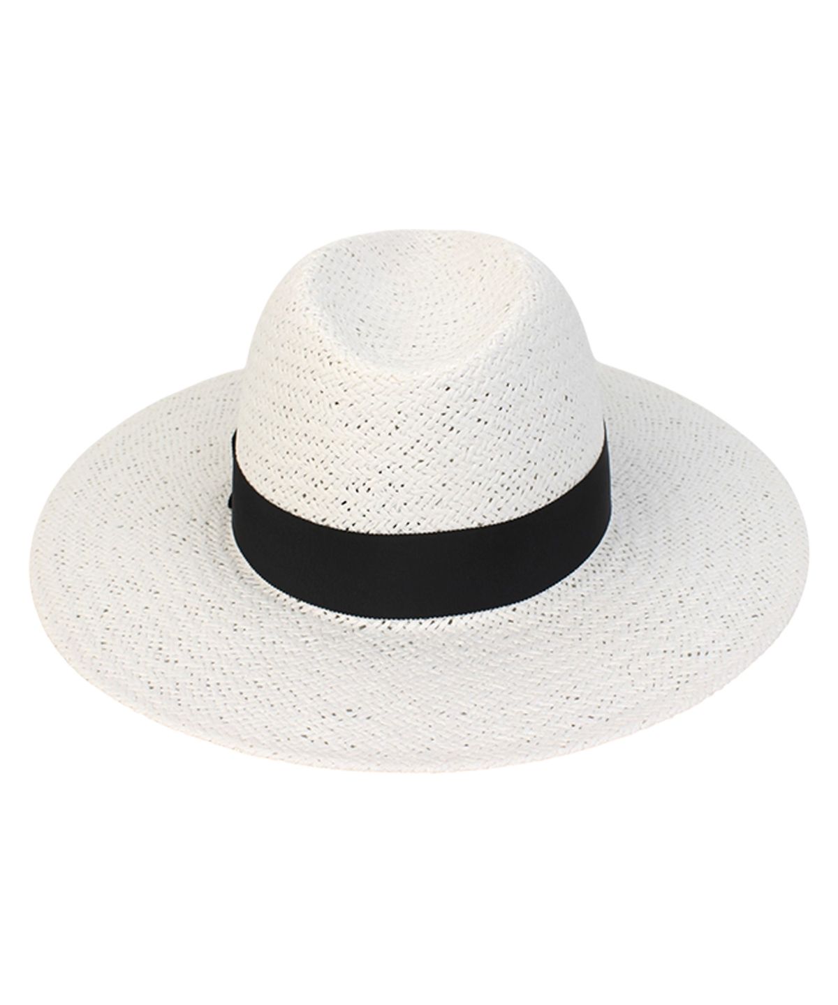 유니버셜 케미스트리(UNIVERSAL CHEMISTRY) Swing BK Line White Fedora 여름페도라
