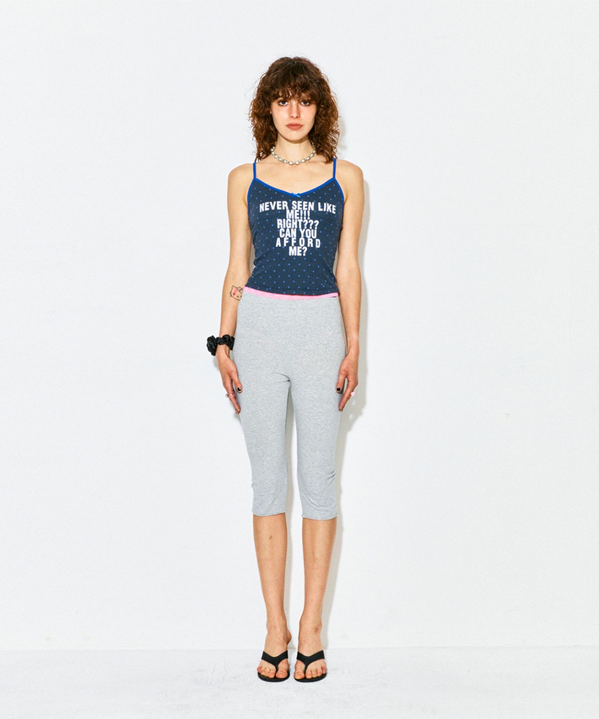 하이타이드 프랭키(HIGHTIDEFRANKIE) Afford Me Cami Navy
