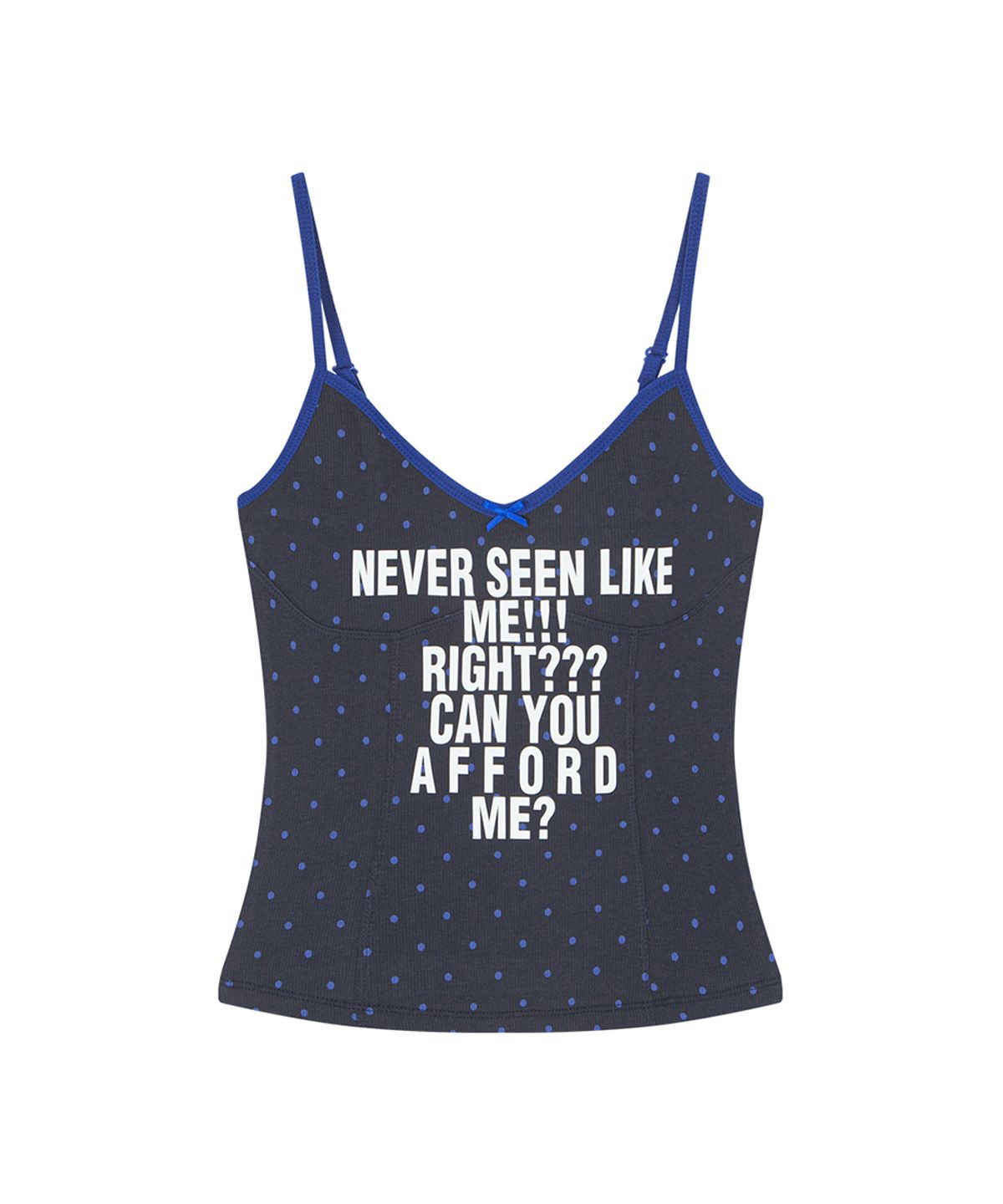 하이타이드 프랭키(HIGHTIDEFRANKIE) Afford Me Cami Navy