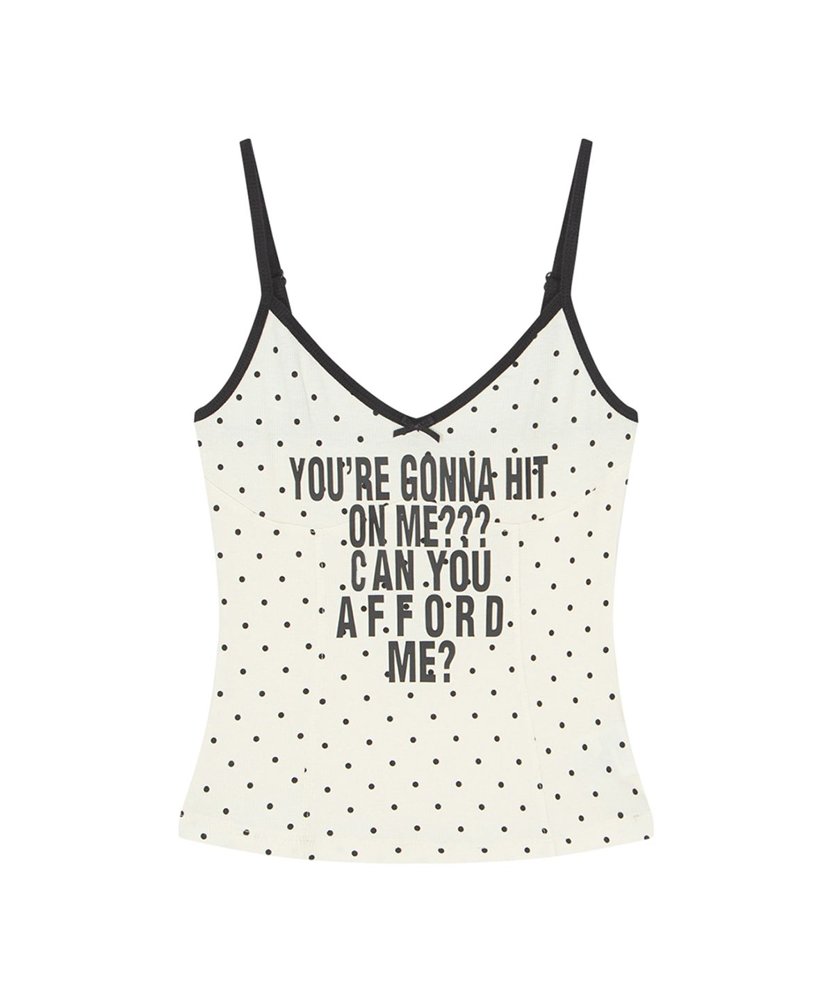 하이타이드 프랭키(HIGHTIDEFRANKIE) Afford Me Cami White