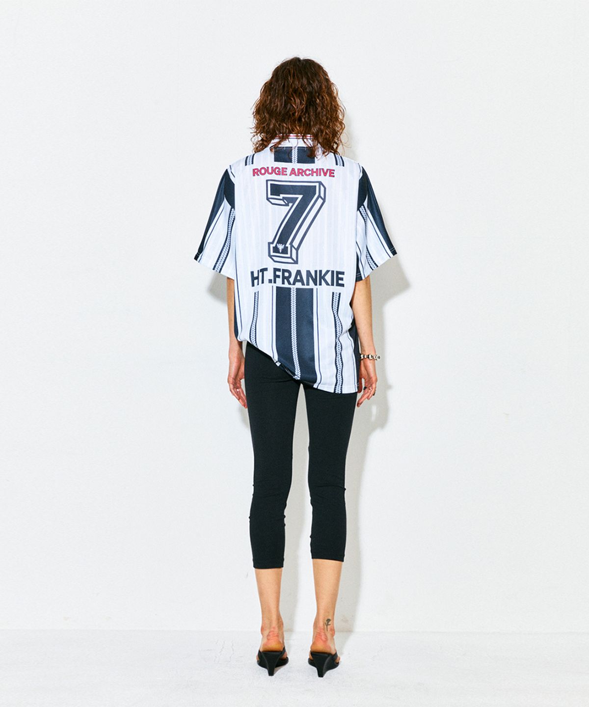 하이타이드 프랭키(HIGHTIDEFRANKIE) World Clash Football Jersey Black