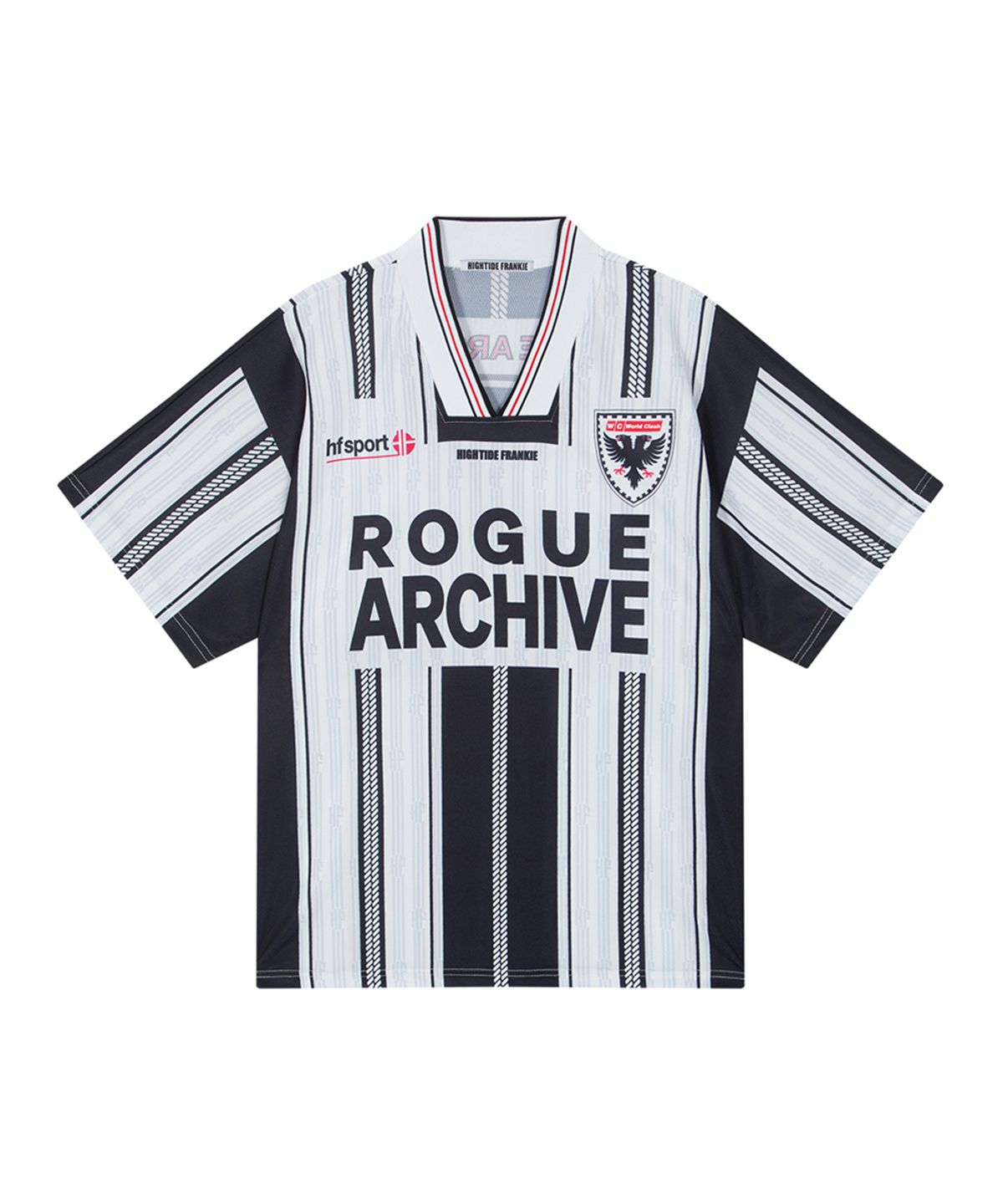 하이타이드 프랭키(HIGHTIDEFRANKIE) World Clash Football Jersey Black