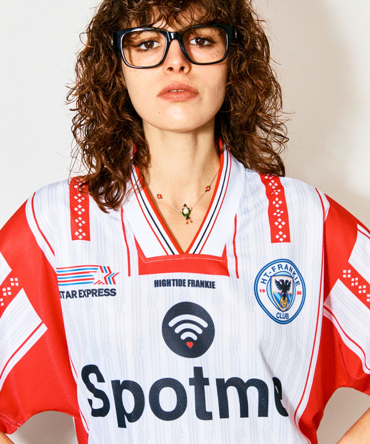 하이타이드 프랭키(HIGHTIDEFRANKIE) World Clash Football Jersey Red