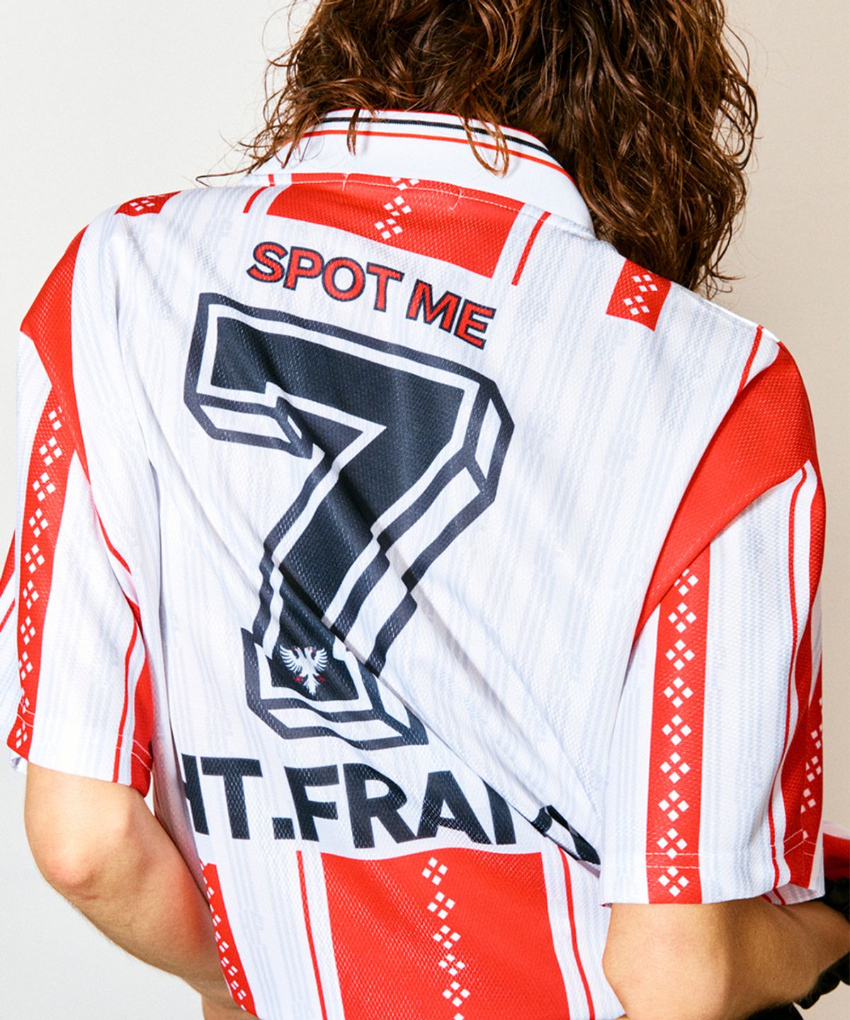 하이타이드 프랭키(HIGHTIDEFRANKIE) World Clash Football Jersey Red