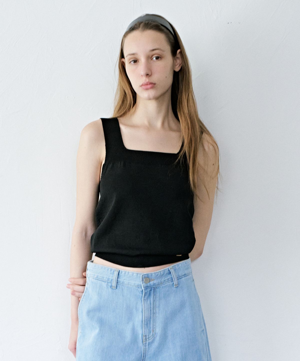 르메메(LEMEME) Summer Elise Twin Knit Top_2colors