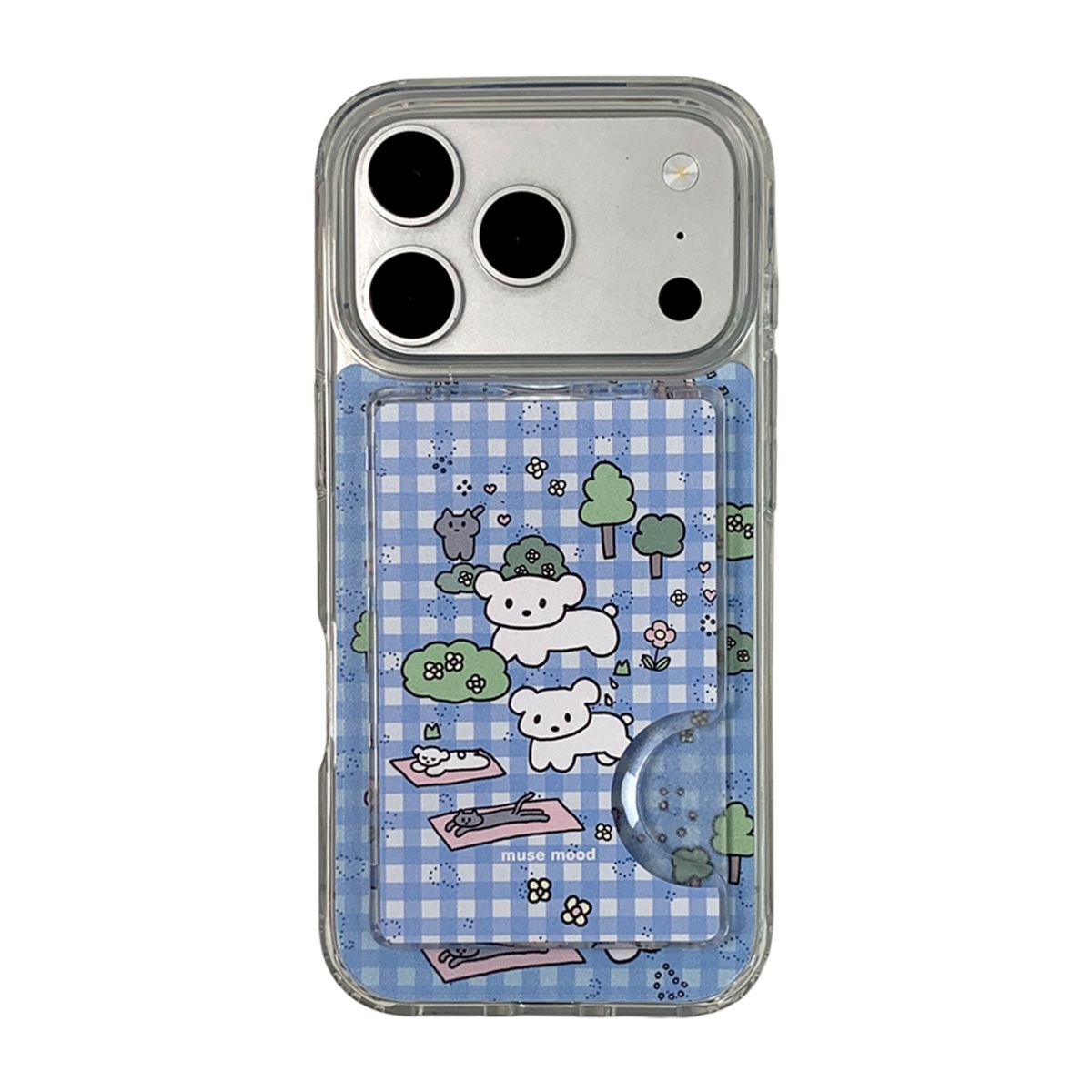 뮤즈무드(MUSEMOOD) Yoga Dog MagSafe card slot (맥세이프카드슬롯)